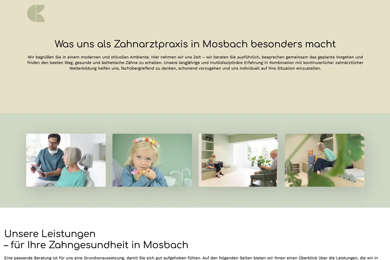Dr. Ding Praxis Mosbach Website