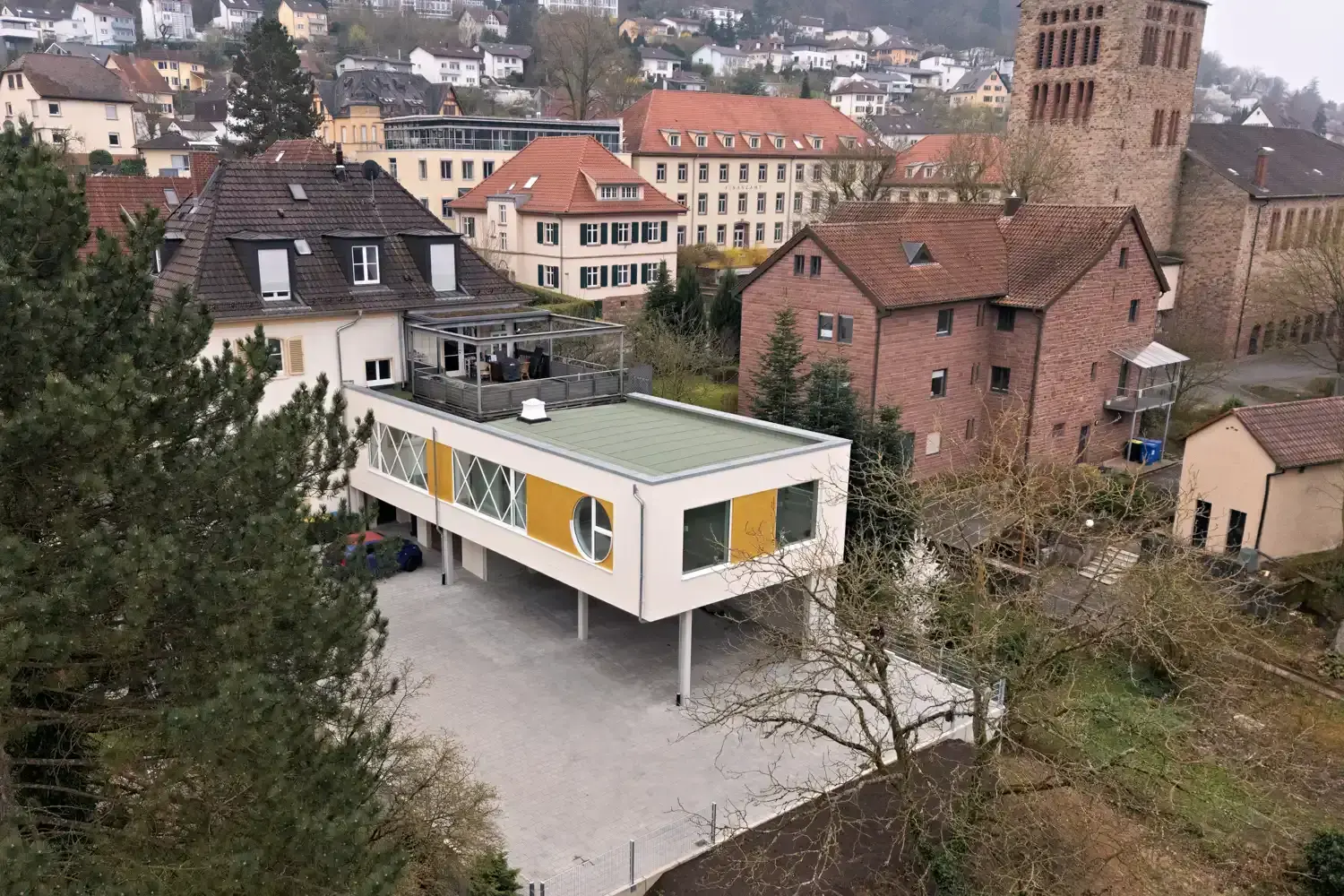 Drohnenfoto für Zahnarztpraxis