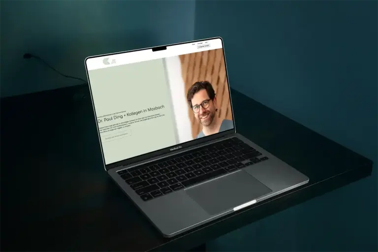 Webdesign für Zahnarztpraxis