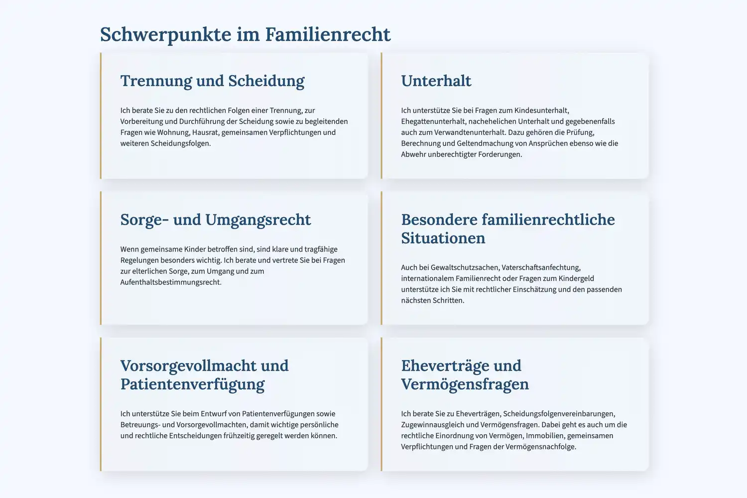 Webdesign Referenz Rechtsanwältin Sandra E. Pappert