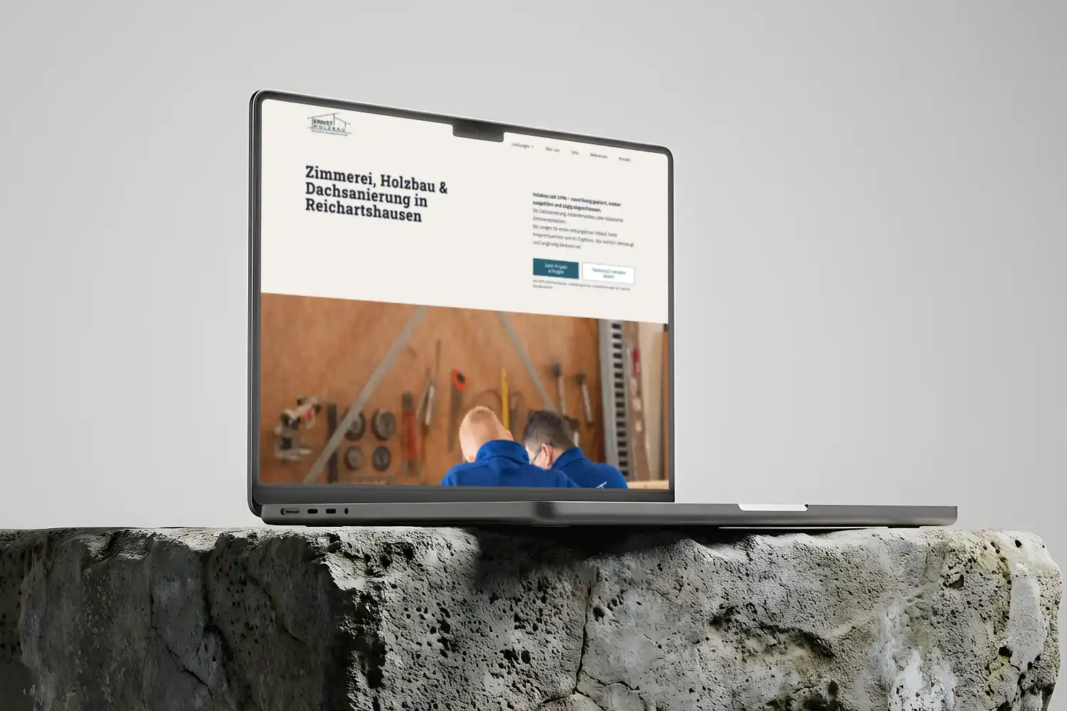Holzbau Ernst Mockup